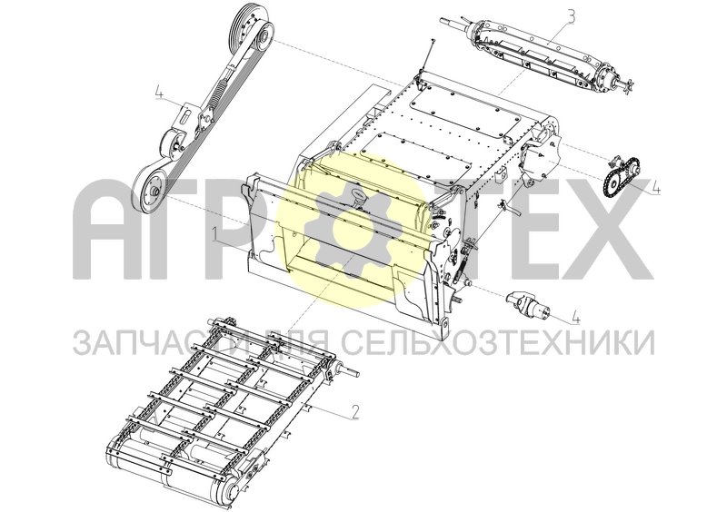 Чертеж Наклонная камера (RT495.03.00.000Ф)